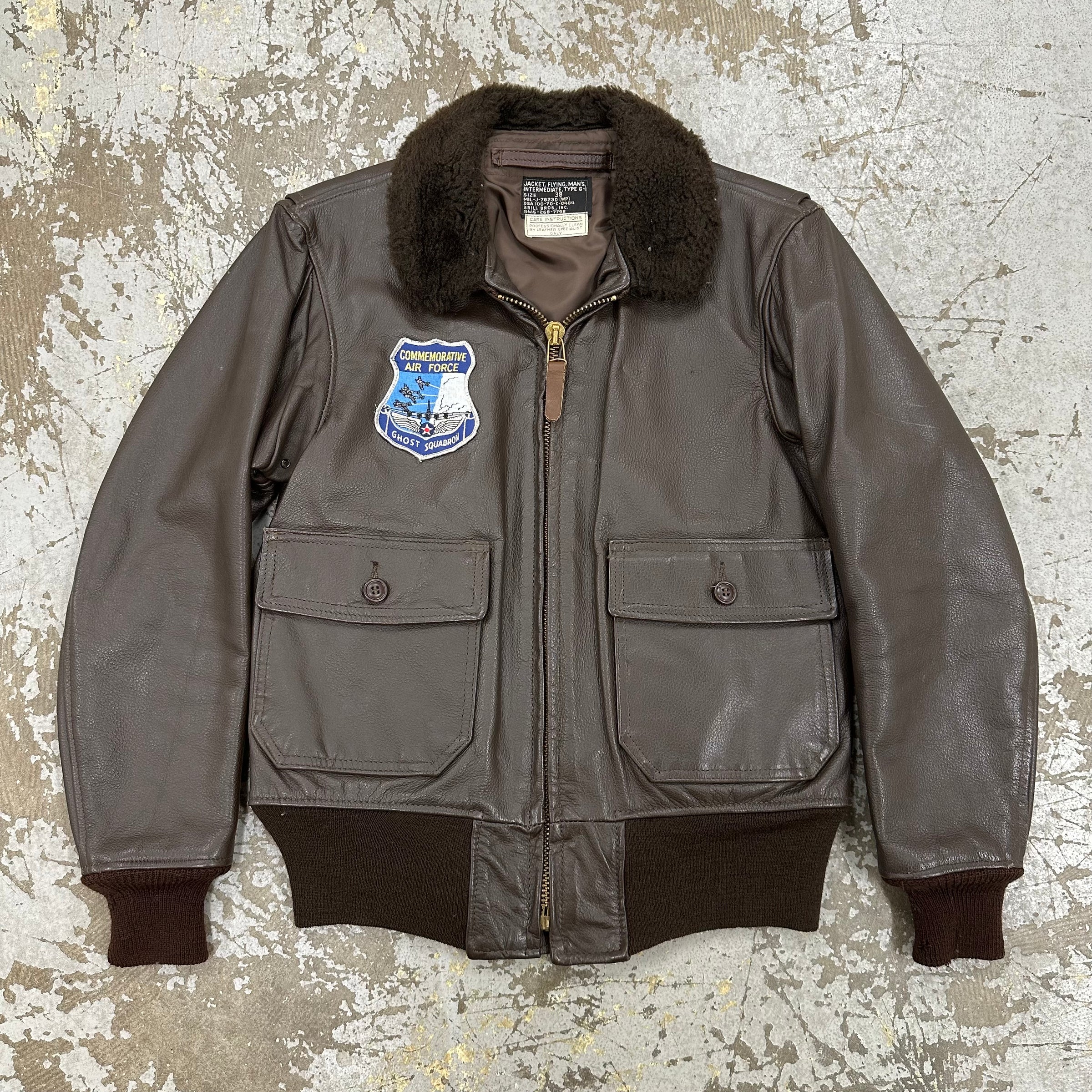 1970’s Mint Vietnam War USN G-1 Flight Jacket Size 38