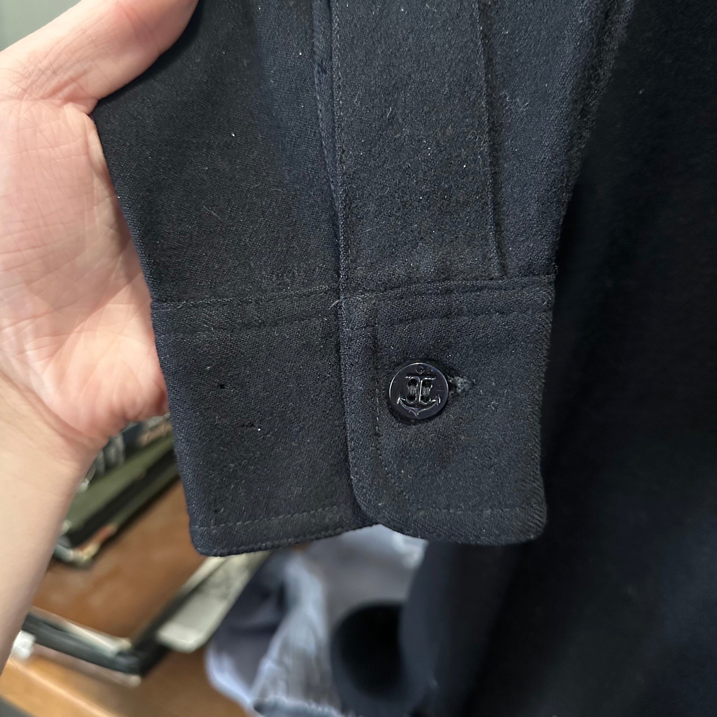 1940’s WWII CPO Wool Shirt Size 14 1/2