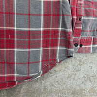 1990’s Land’s End Plaid Cotton Shirt Large