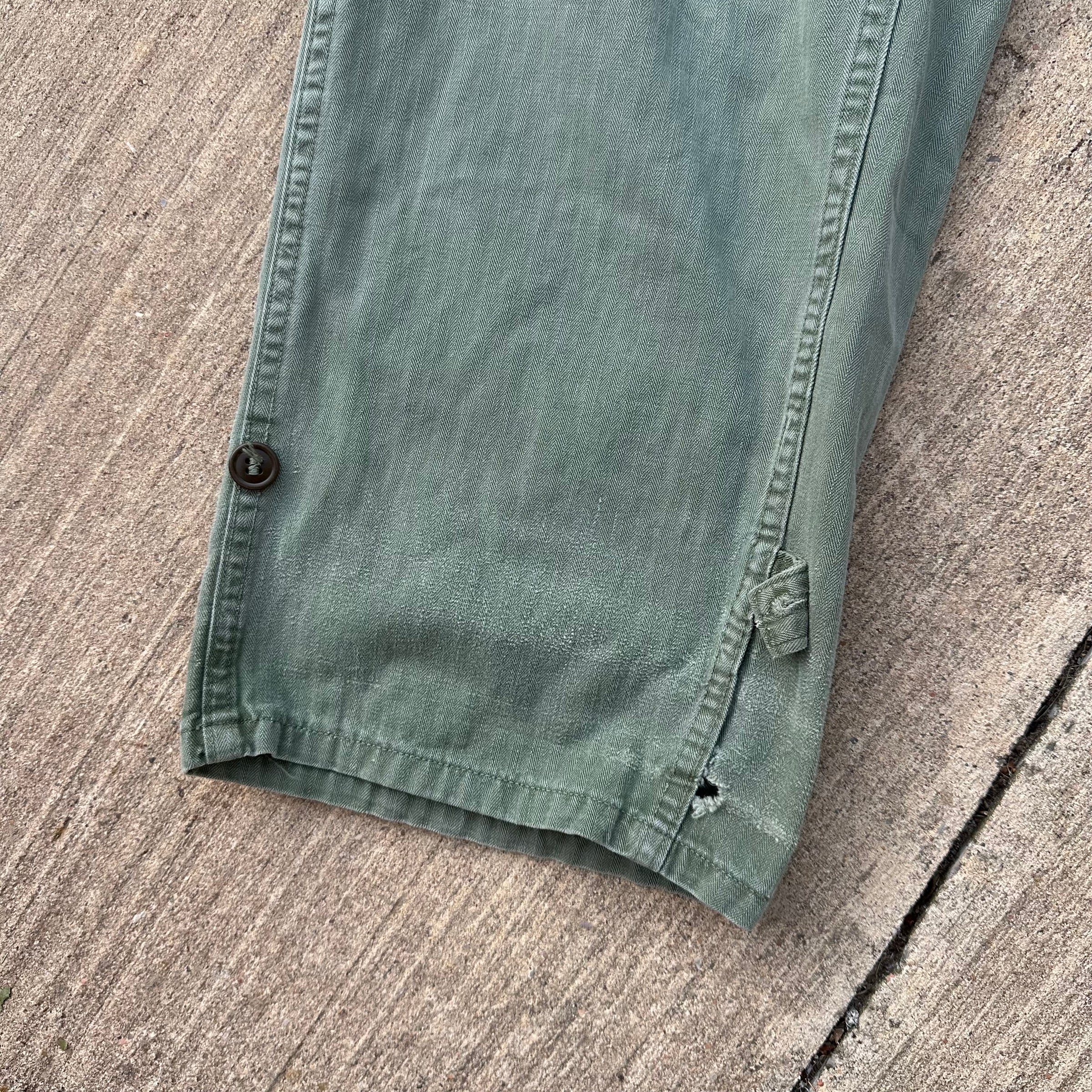 1940’s/50’s USAF Patched HBT Coveralls Small