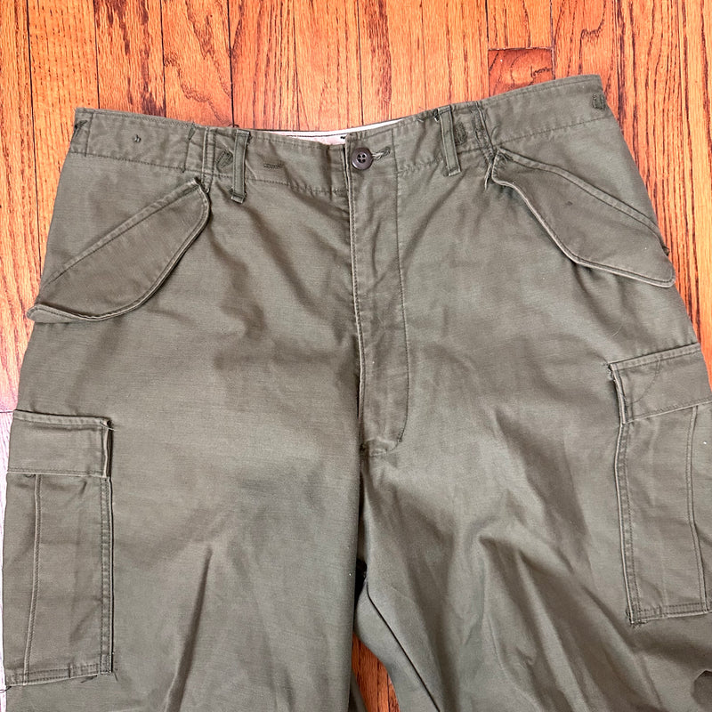 1970’s Vietnam War M-65 Field Trousers 30” - 38” x 28”