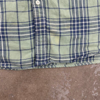 1990’s Gap Plaid Cotton Flannel Shirt XL
