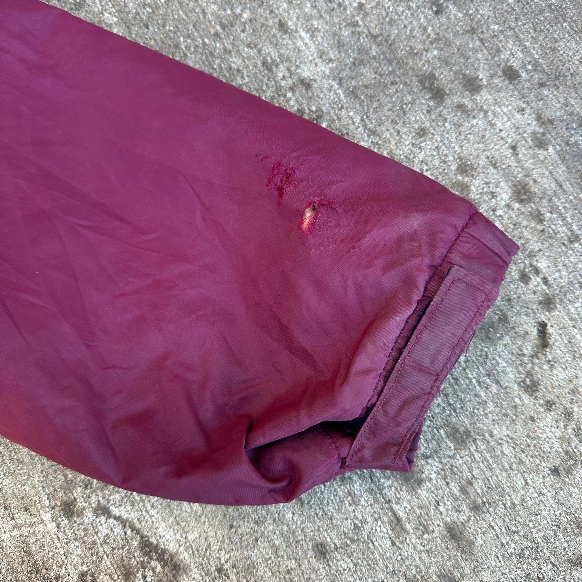 1980’s LL Bean Chamois Lined Nylon Coach Jacket Large