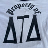 1960’s Delta Tau Delta Fraternity Ringer T-Shirt Small