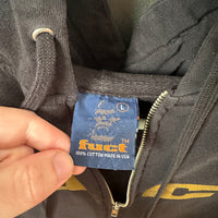 2000’s Fuct LV Monogram Ape Zip Up Hooded Sweatshirt Large