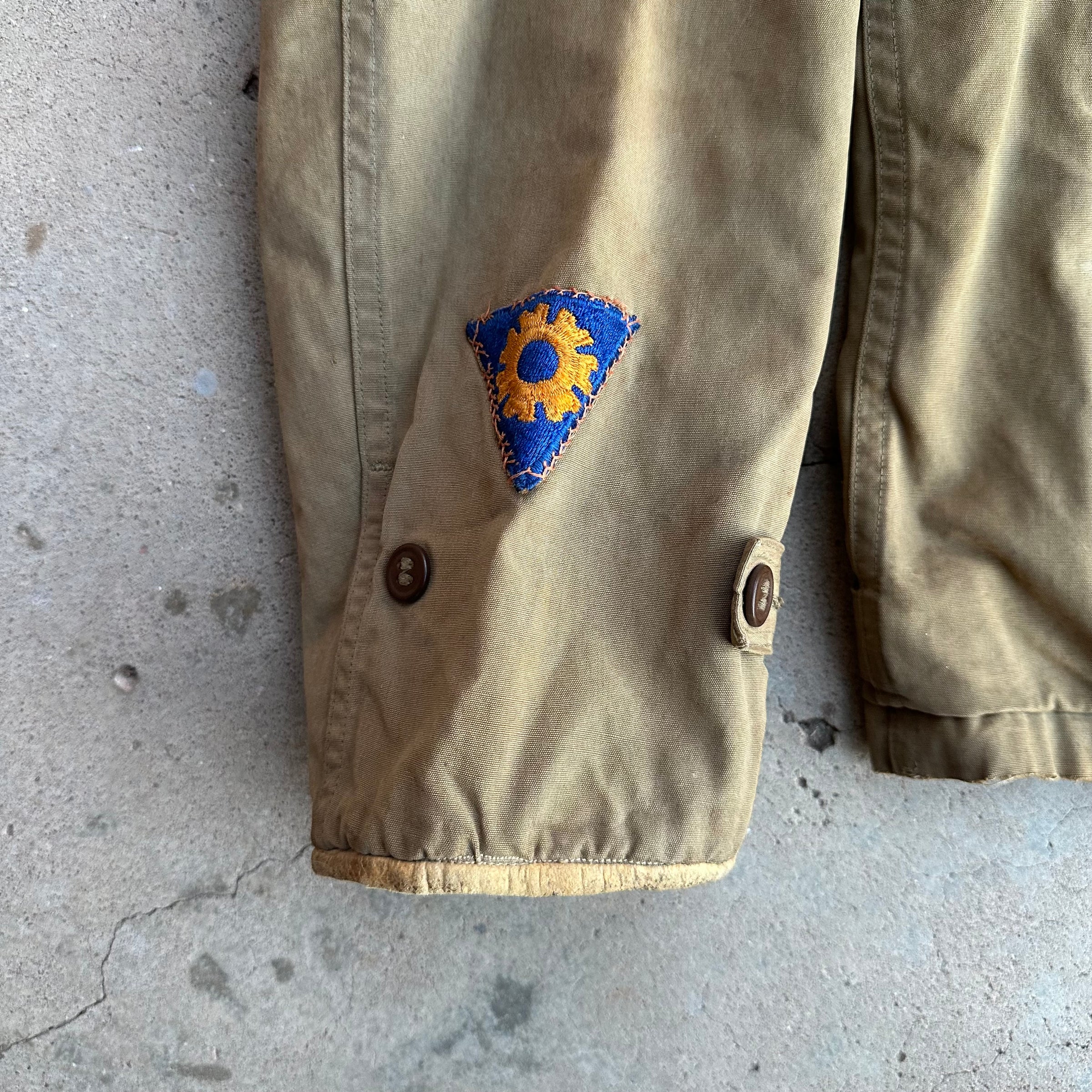 1940’s WWII Painted M-41 Field Jacket