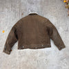 1970’s Levi’s Brown Corduroy Sherpa Lined Trucker Jacket Size 48