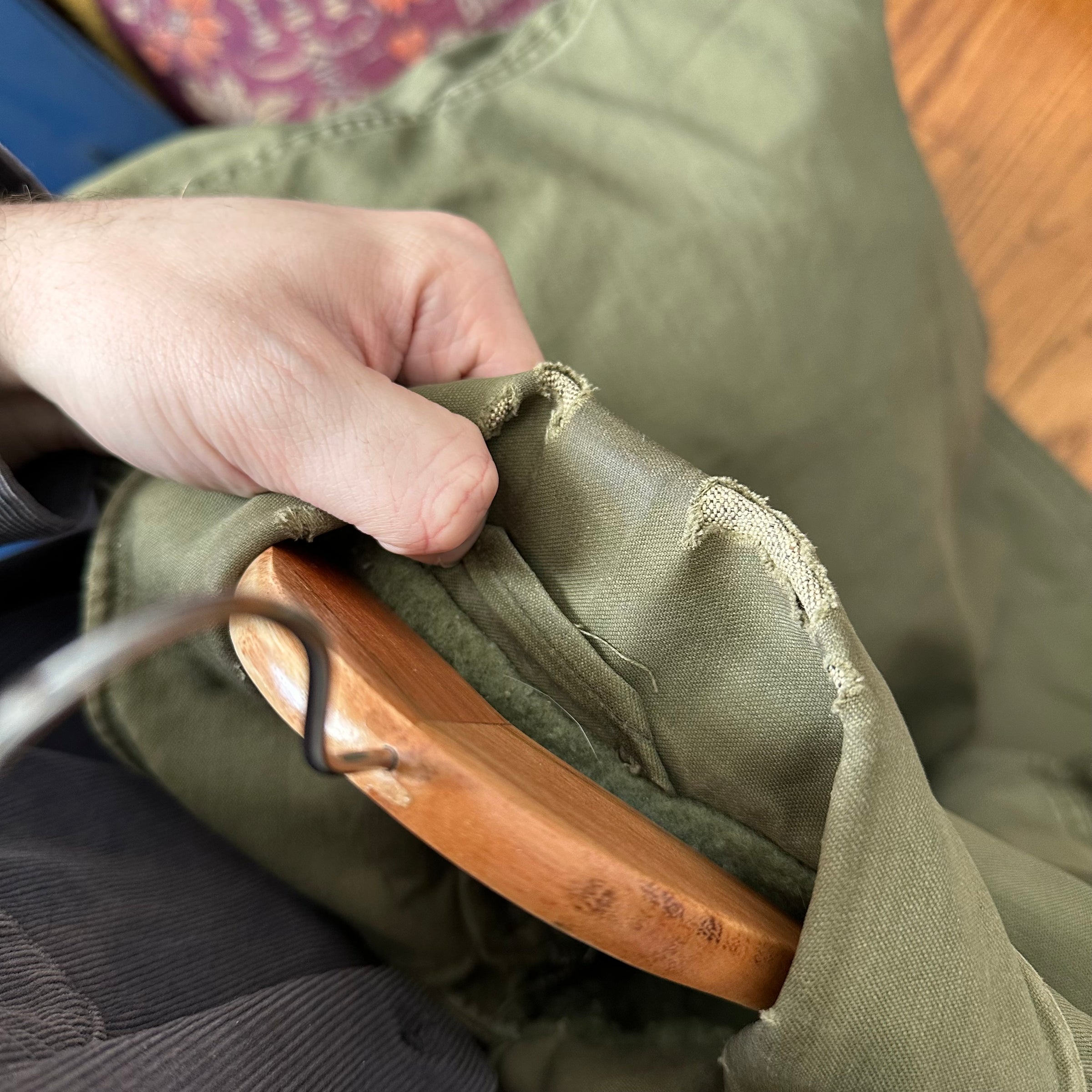 1960’s First Pattern Stenciled A-2 Deck Jacket Large