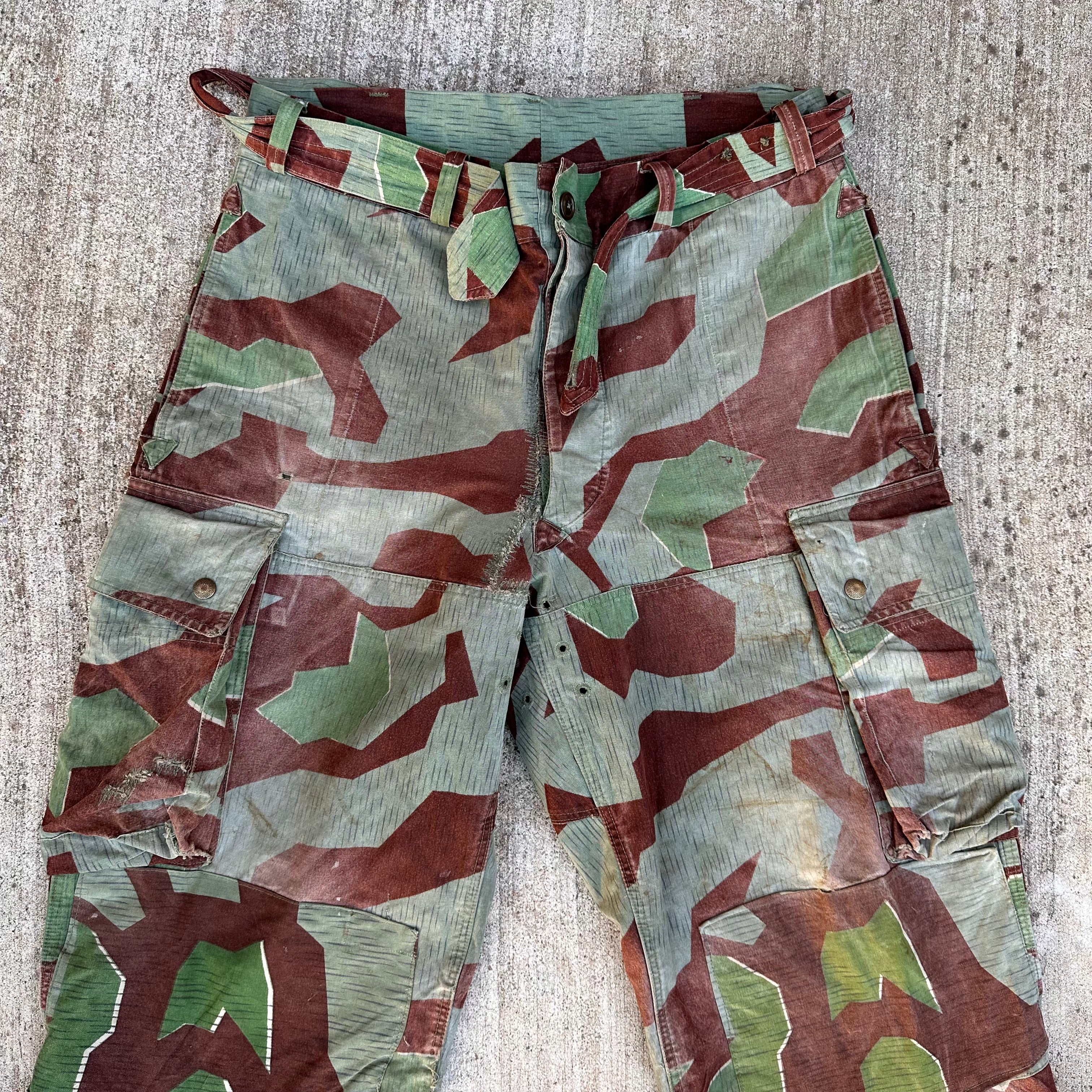 パンツ vintage Germany  Camo Over Pants パンツ vintage Germany Camo Over Pants 1950's West German