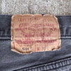 1990’s Black Levi’s 501 Denim Jeans 30” x 31”