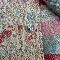 1950’s Tem-Tex Jacquard Brocade Satin Western Shirt