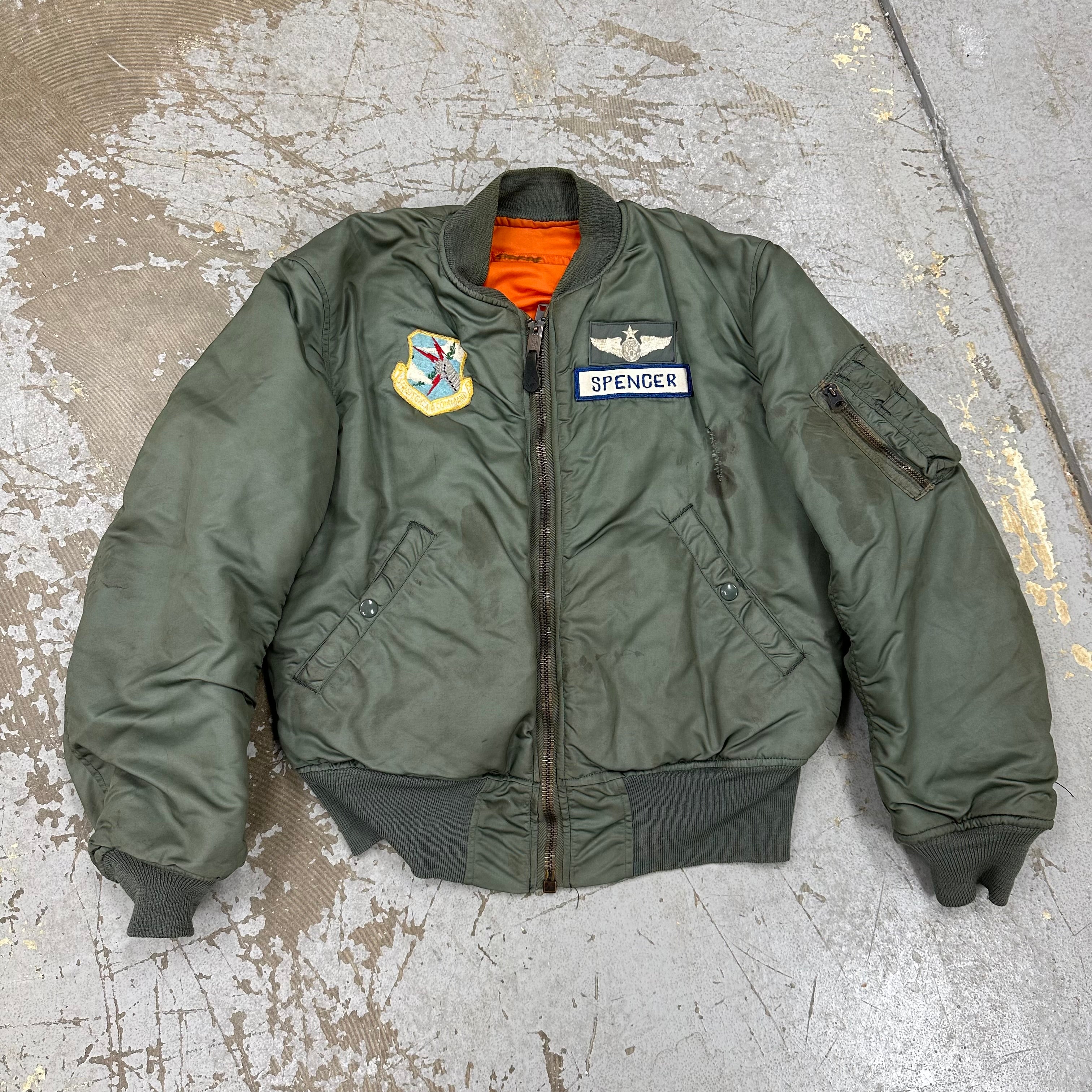 1960's USAF MA-1 Flight Jacket Small – Little Chum Vintage