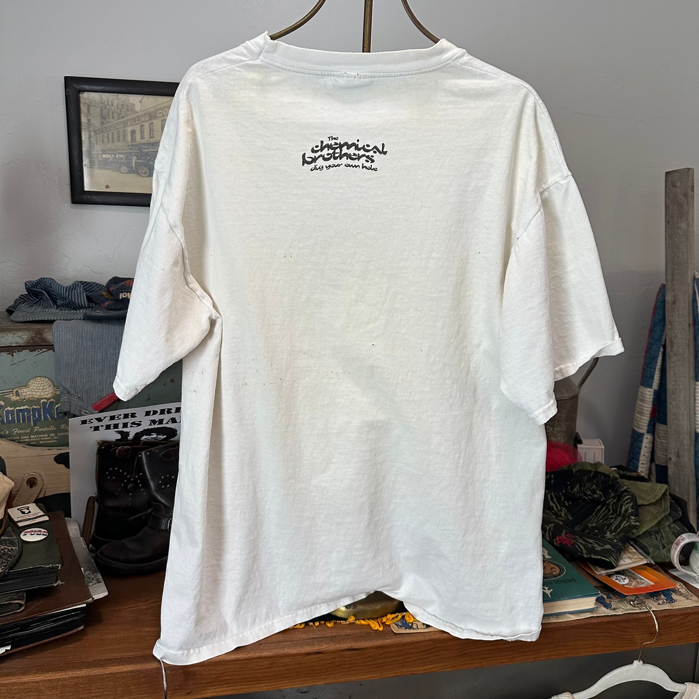 1997 Chemical Brothers Dig Your Own Hole Album Promo T-Shirt Large
