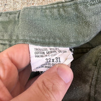 1970’s Repaired OG-107 Fatigue Pants 29” x 28”