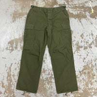 1960’s Mint Vietnam War Poplin Jungle Pants Large Regular