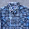 1960’s Levi’s Western Wear Plaid Cotton Flannel Shirt Small