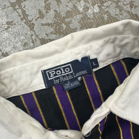 1990’s Polo Ralph Lauren Striped Rugby Shirt Large