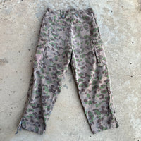 1970’s Austrian Pea Dot Camo Field Pants 32” Waist