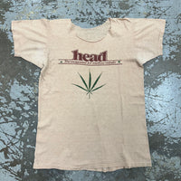 1970’s Head Magazine Weed Counter Culture T-Shirt Medium