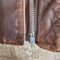 1940’s WWII Named A-2 Leather Flight Jacket