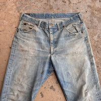 1960’s Half Selvedge Lee Riders Denim Jeans 35” x 28”