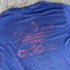 1980’s Paper Thin Navy Adidas T-Shirt Large