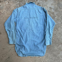 1940’s Stenciled USN Chambray Shirt