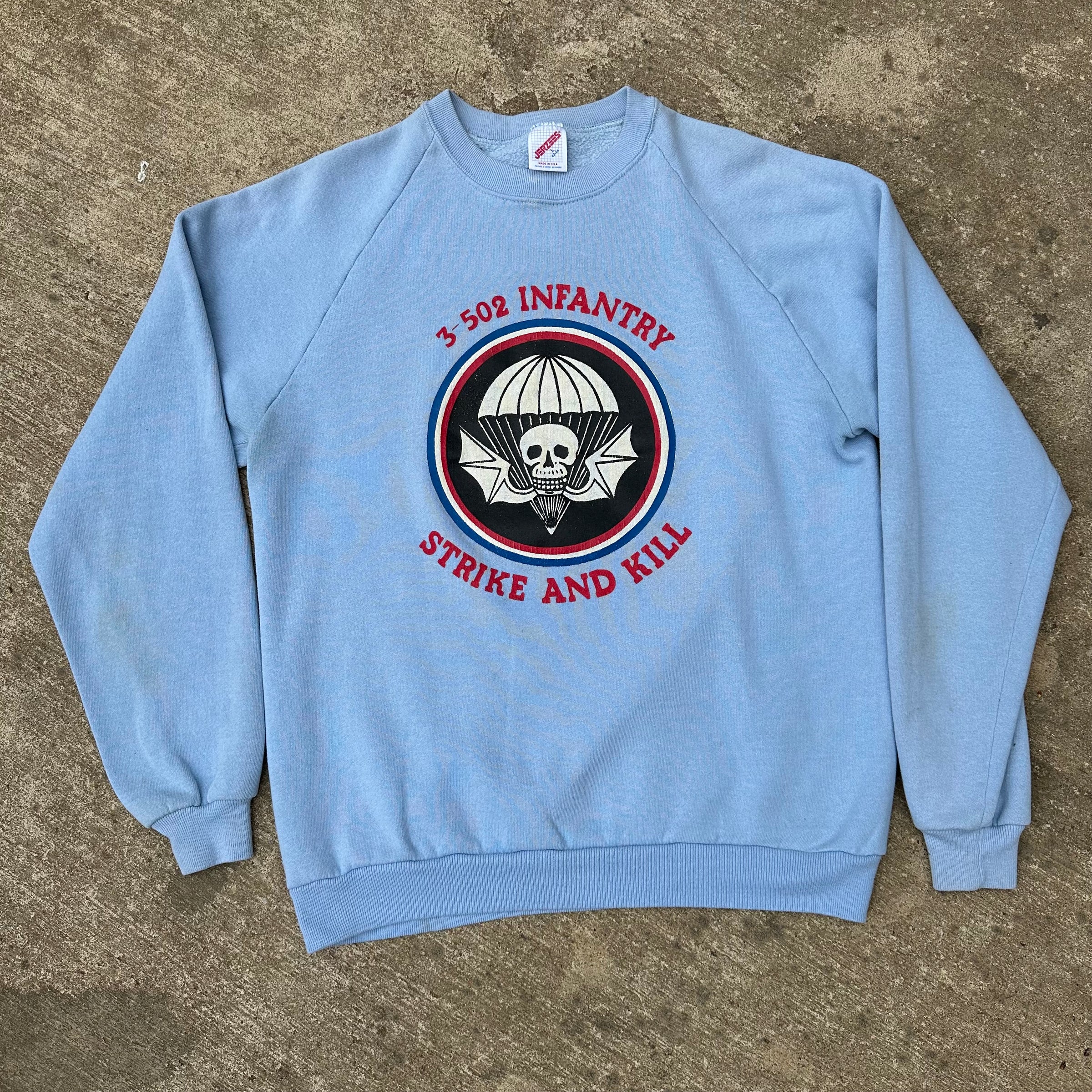 1980’s 502nd Parachute Infantry Regiment Raglan Crewneck Sweatshirt