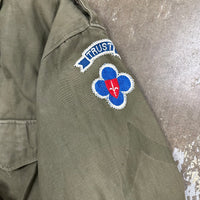 1940’s Patched M-43 Field Jacket Size 38R