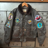 1980’s USN G-1 Leather Flight Jacket Size 44