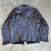 1970’s Vanson Cafe Racer Leather Motorcycle Jacket Size 48