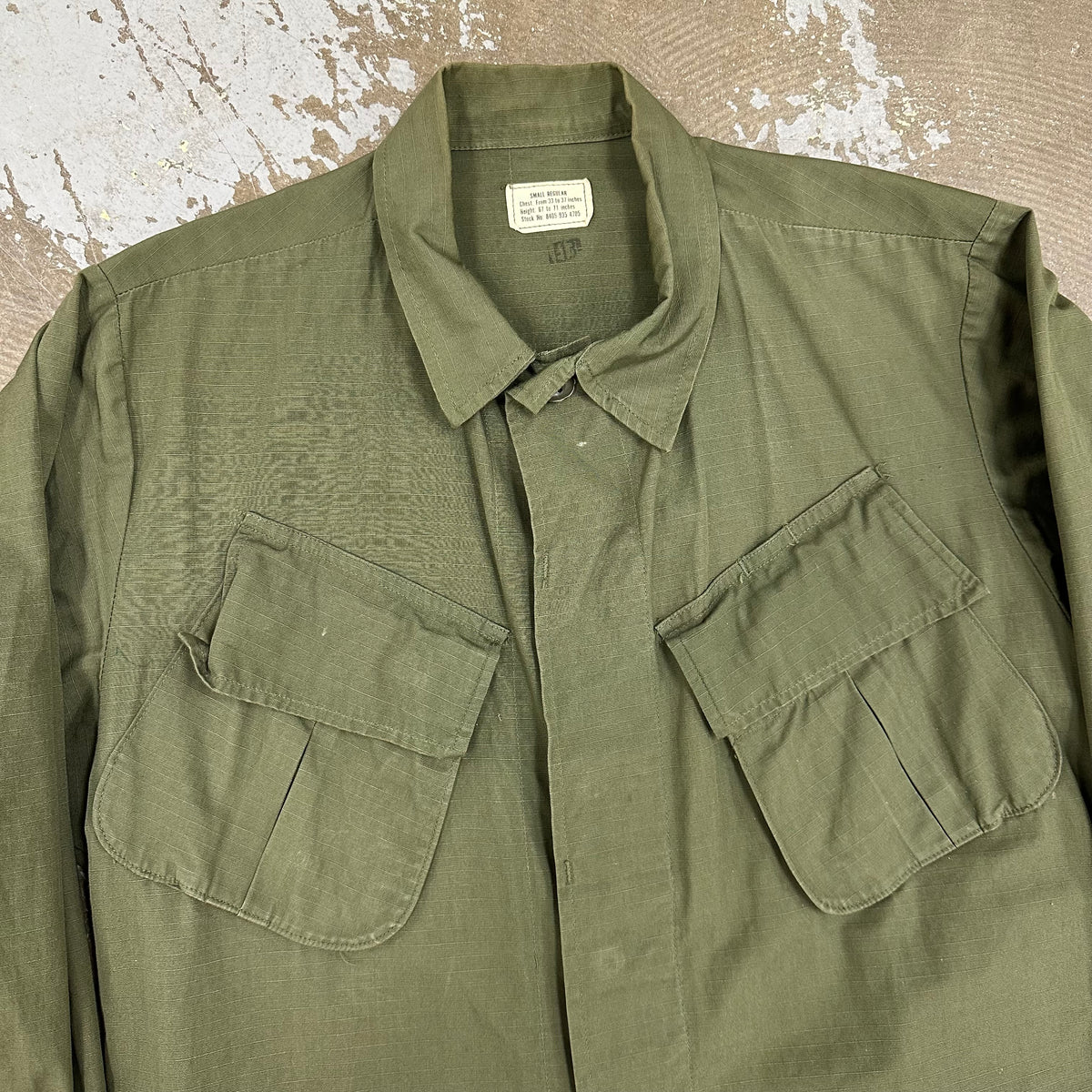 1960’s Mint Vietnam War Ripstop Jungle Jacket Small Regular