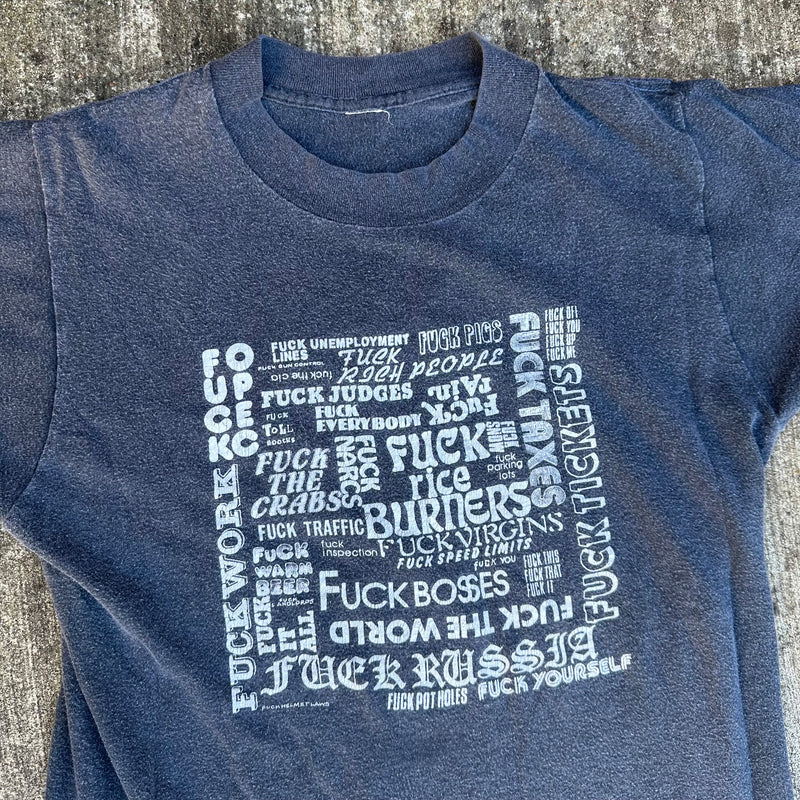 1984 Sturgis Fuck Everything T-Shirt