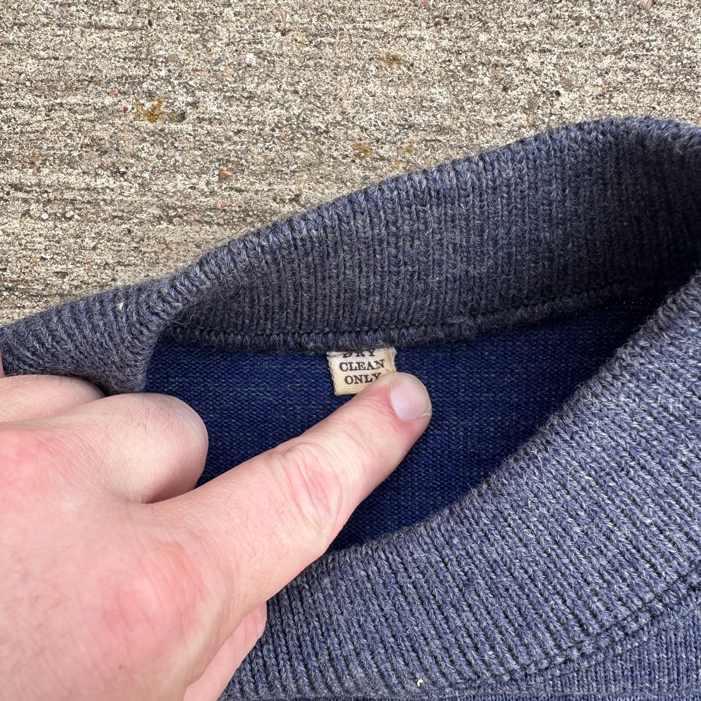 1930’s Deadstock West Point Military Academy Rayon/Wool Blend Sweatshirt Size 42