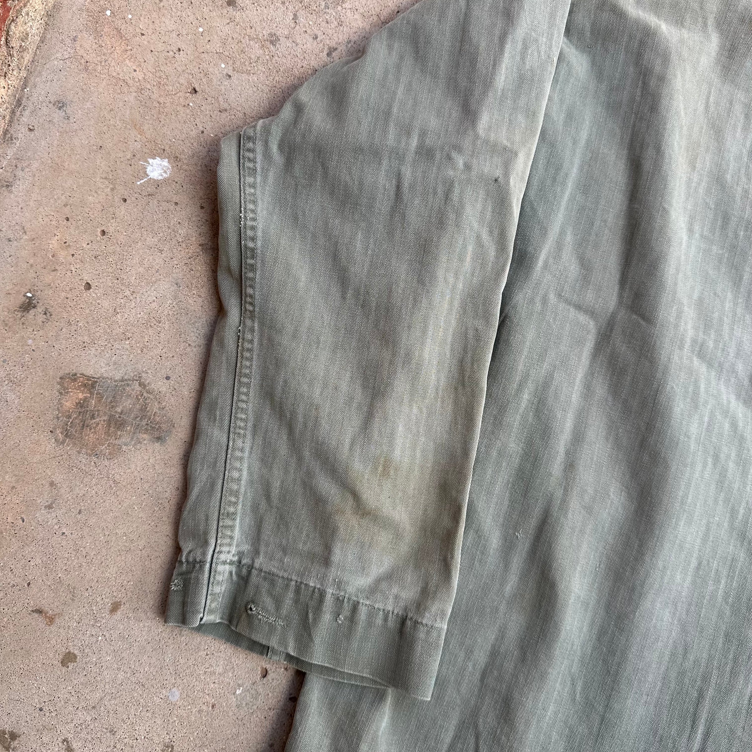 1940’s WWII M-43 HBT Jacket 25.5” Chest
