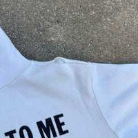 1960’s Sock it to Me Cotton Turtleneck T-Shirt Small