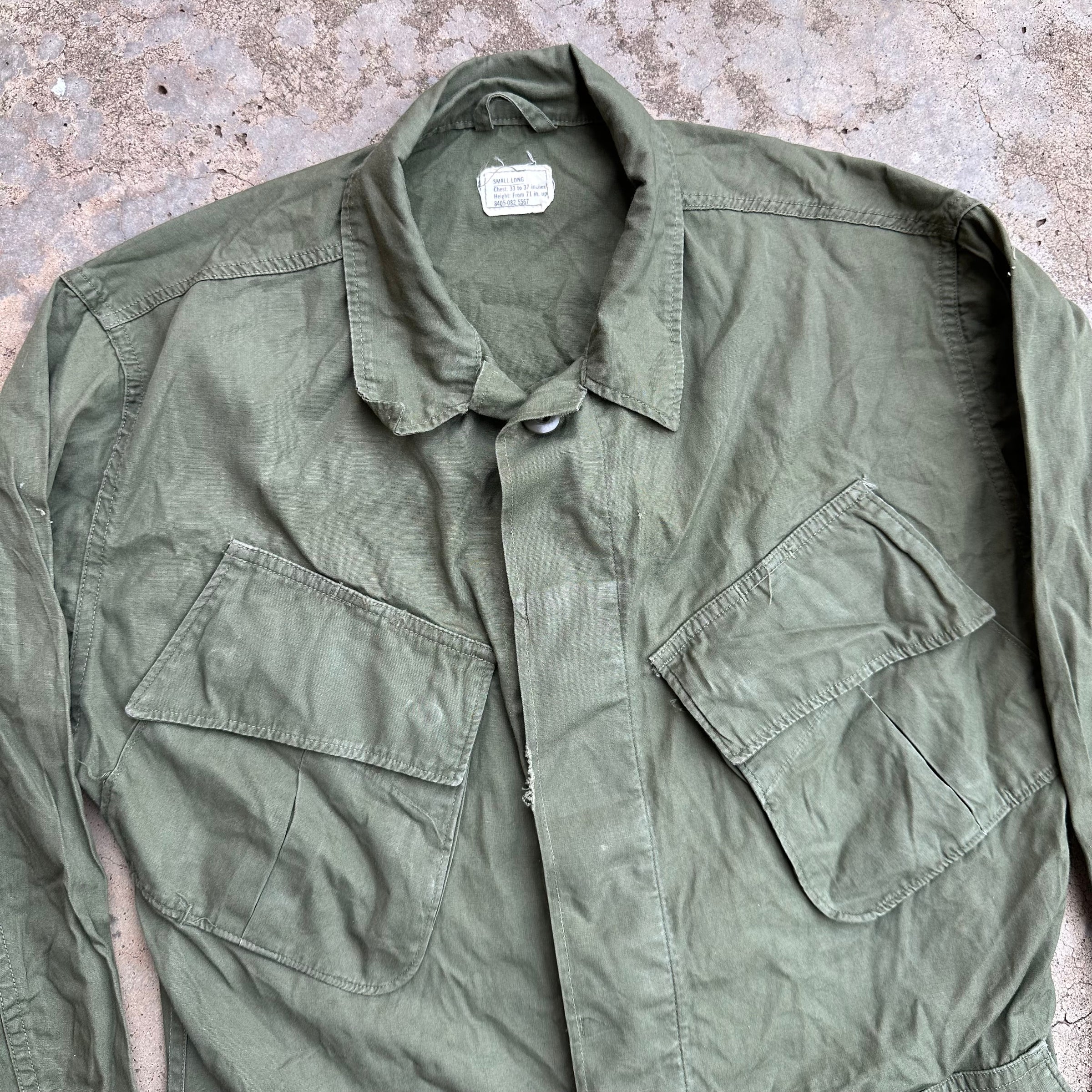 1960’s Vietnam War Tailored Poplin Jungle Jacket