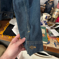 1970’s Deadstock/Mint Lee 101J Denim Jacket With Harley Davidson Patches