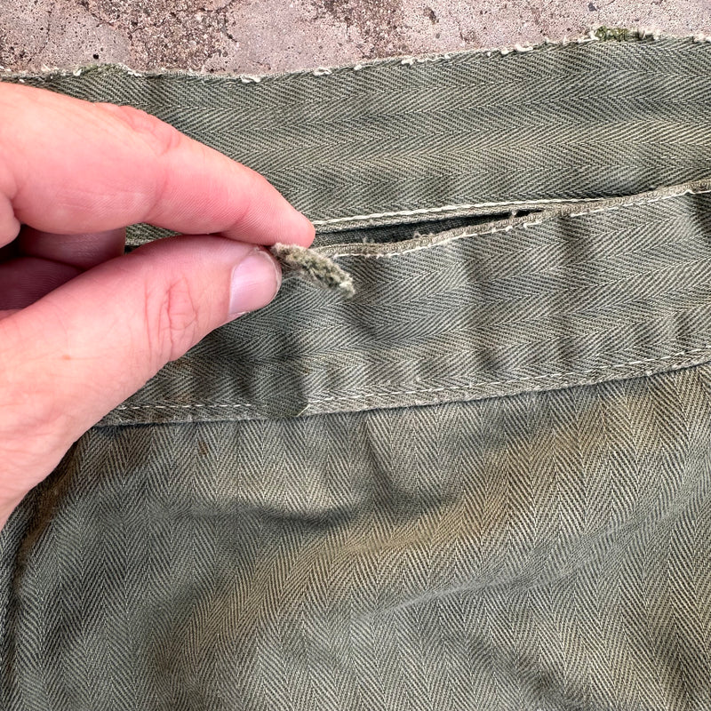 1940’s/50’s 13-Star HBT Pants 39” x 26”