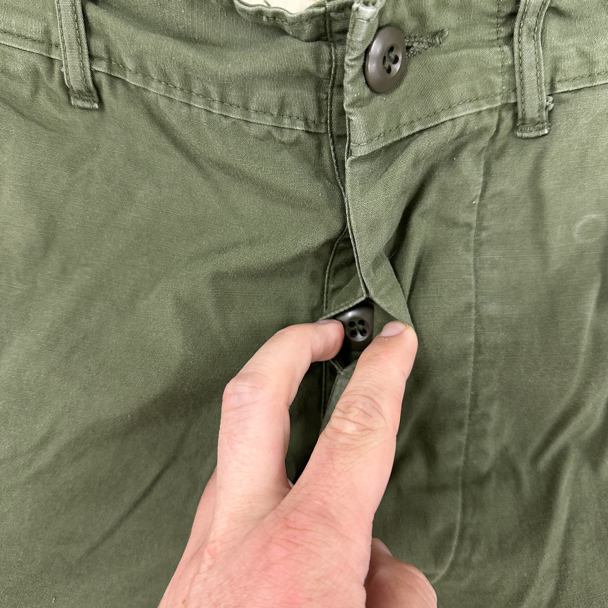 1960’s Mint Vietnam War Poplin Jungle Pants Small Regular