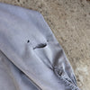1940’s Anthony’s Buckhide Grey Cotton Work Shirt Large 24” Chest