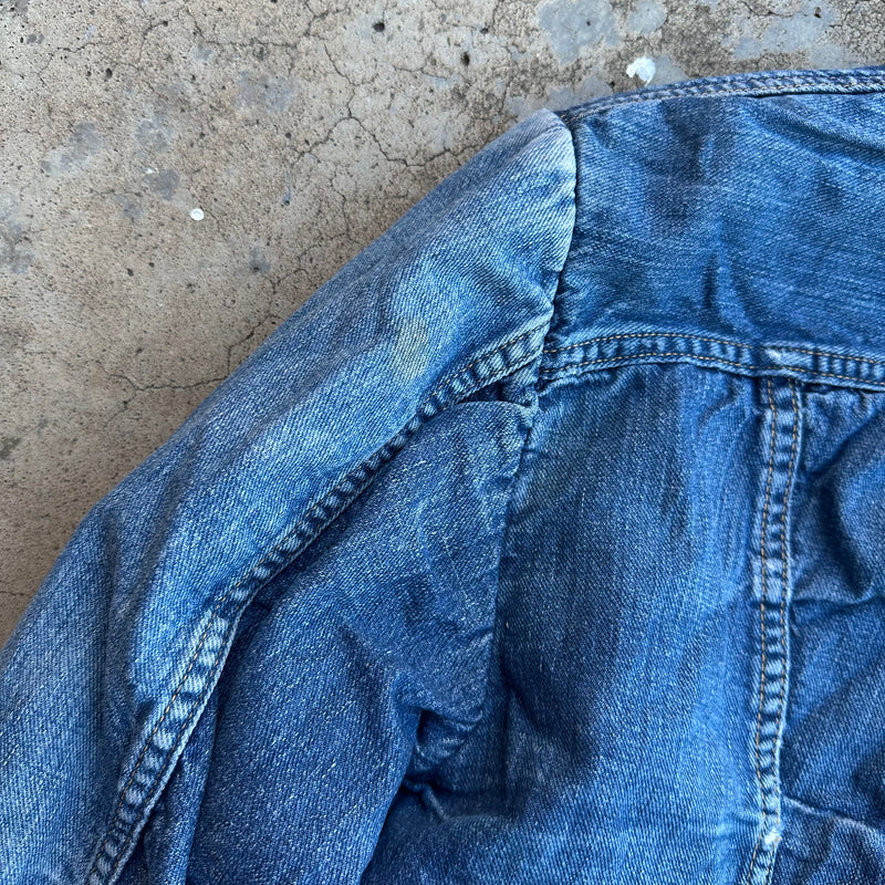 1960’s Wrangler Sherpa Lined Denim Jacket Size 42
