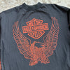 1980’s Harley Davidson 2 Wheelers of Denver Nylon Longsleeve T-Shirt Large