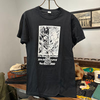 1980 John Mayall The Brain Damage Club Fire Anniversary Picnic T-Shirt Small