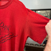 1985 Paper Thin Air Jordan Wings T-Shirt Large