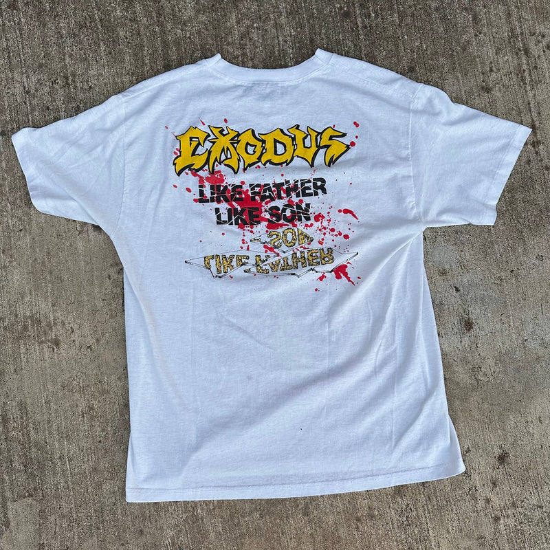 1989 Exodus Like Father Like Son Band T-Shirt