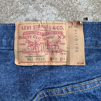 1980’s Mint Levi’s 501 Denim Jeans 38” Waist