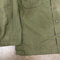 1960’s Vietnam War Experimental Test Sample Nyco/Poplin Fatigue Shirt Large