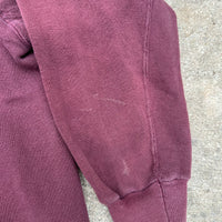 1960’s McMaster University Flock Print Raglan Crewneck Sweatshirt