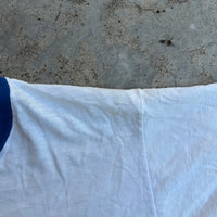 1970’s/80’s USAF Water Print Ringer T-Shirt Medium